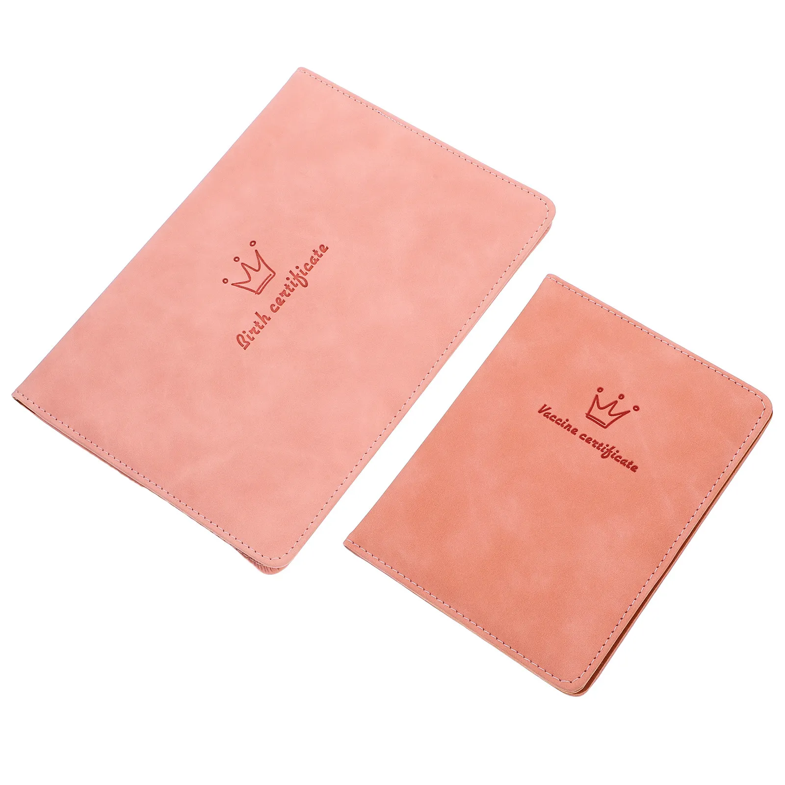 2Pcs Birth Certificate Cover Protector Premium Document Organizer Folder for Baby Certificate Binder Sheets Storage Sleeve