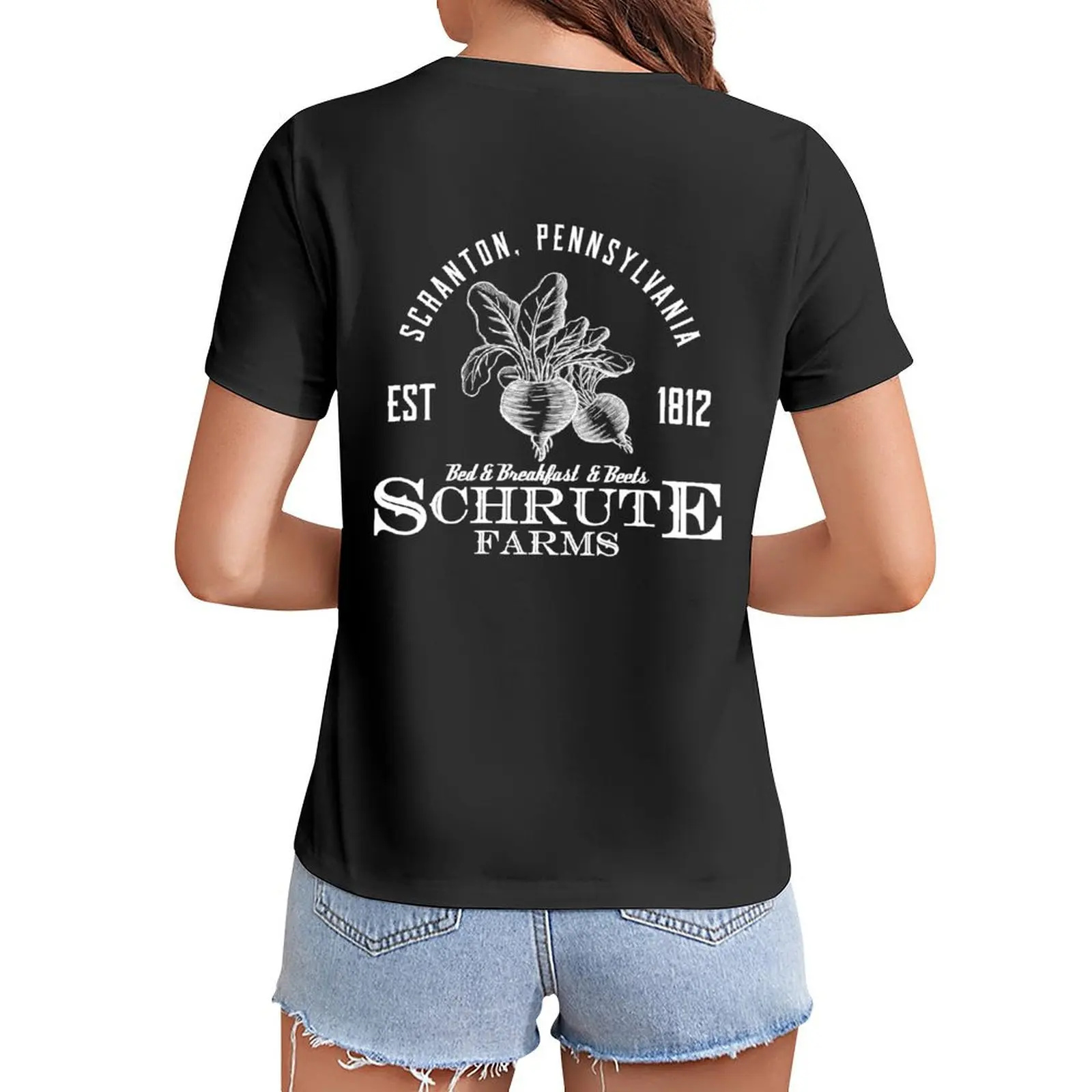 

Bed Breakfast Beets - Schrute Farms T-Shirt aesthetic clothes plain lady clothes spring clothes Women 2024