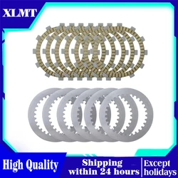 Motorcycle Clutch Friction Plates & Steel Plates Disc Kit For Kawasaki KDX200SR KL250 KLX250ES KLX250R KLX250SF KLX250SR KLX300R