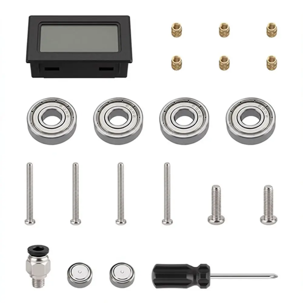 Professional Filament Spool Rack Assembly Kit With Temp Humidity Display For 3D Printer Desktop Storage Accessory