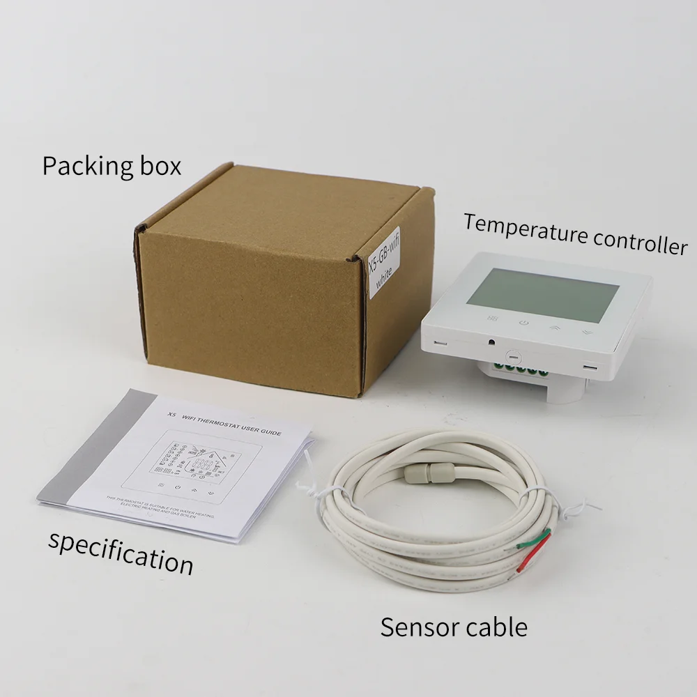 Tuya Smart WiFi termostato regolatore di temperatura controllo vocale riscaldamento a pavimento elettrico supporto scarno Alice Google Home