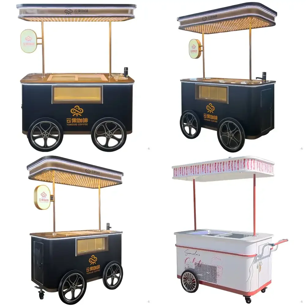 

Ice Cream Cart With Solar Powered Freezer Ice Cream Cart Tricycle Mobile Popsicle Ice Cream Cart