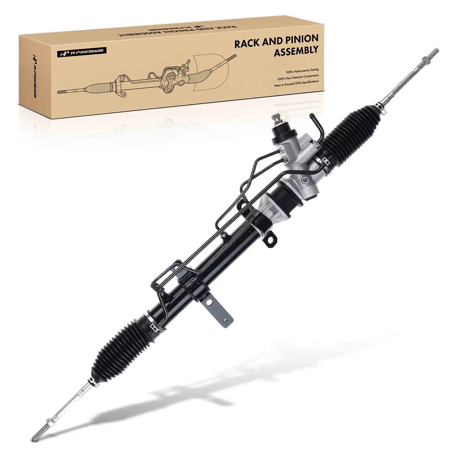 A-Premium Power Steering Rack & Pinion with Outer for Nissan Sentra 1991-1994 Tsuru 1992-2014