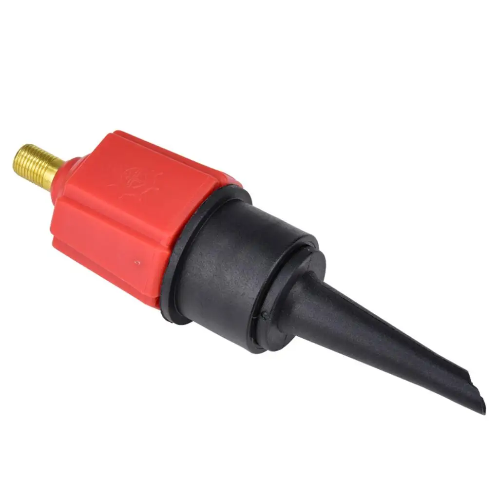 Nylon Rubber Pump Adaptor 4 Nozzles Leak Resistant Air Valve for Inflatable Boats Kayaks Pool Rings