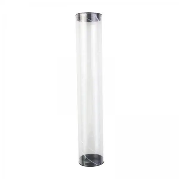 Golf Ball Tube Barrel Display Transparent Cylinder Container Packaging Box for Indoor Golfing Collection and Gifts