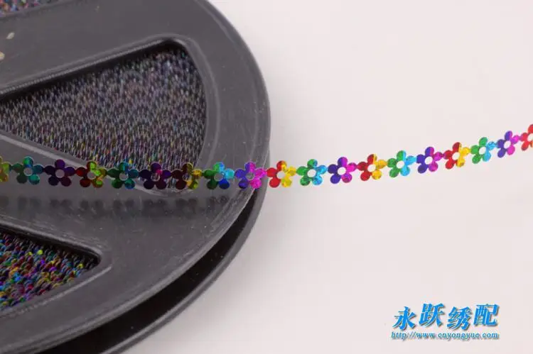 Embroidered Sequin Wafer Various Colors Sequin Plum Pattern Customized Contact Customer Service To Adjust The Price