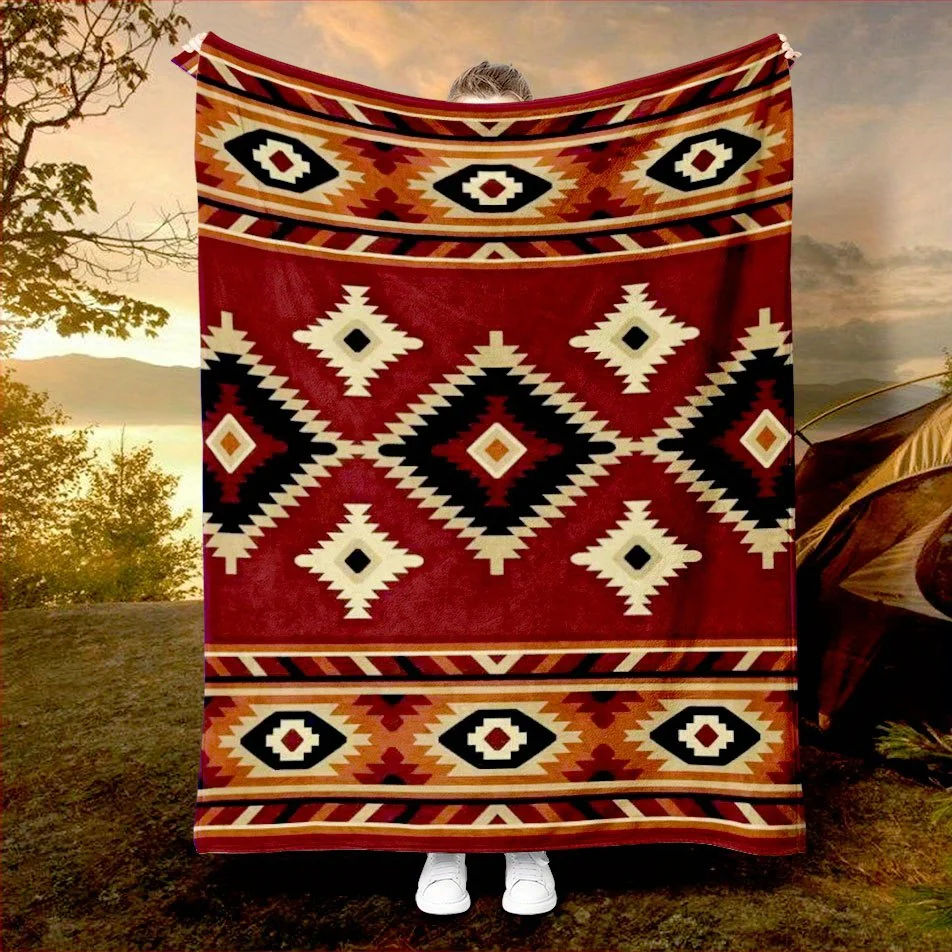 Bohemian Dream Catcher Blanket Reversible Flannel Throw for Free Spirits AllSeason Comfort Artful Expression Gift