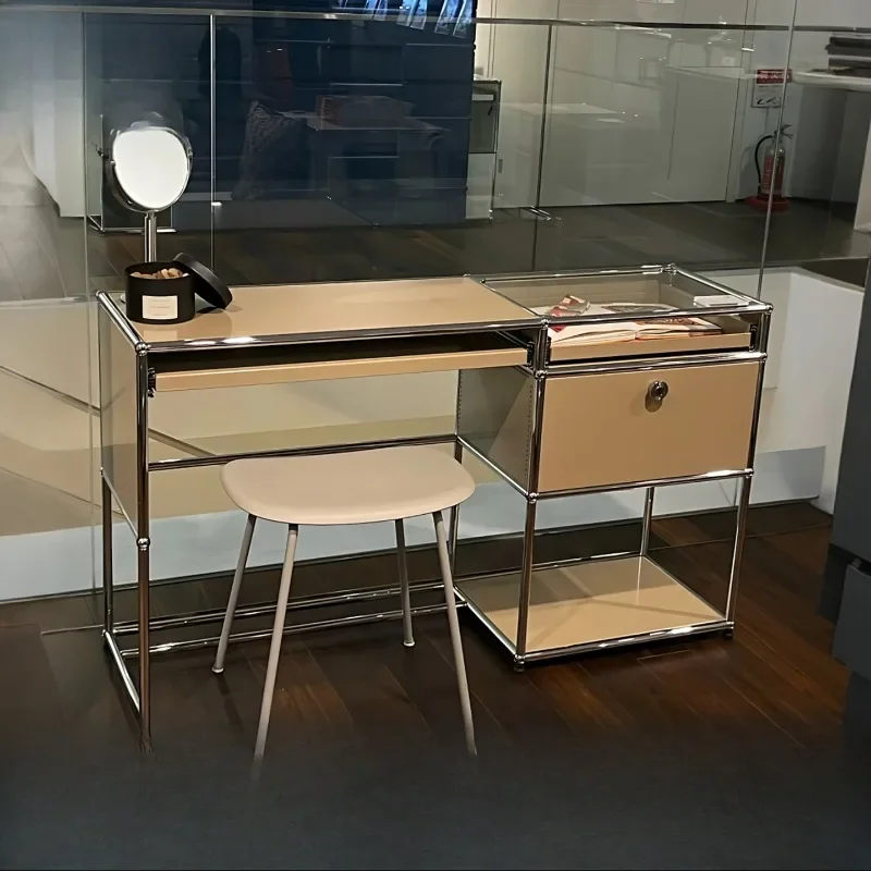 

Medieval Module Dresser Bedroom Home Module Combination Dressing Table Storage Desk Computer Desk