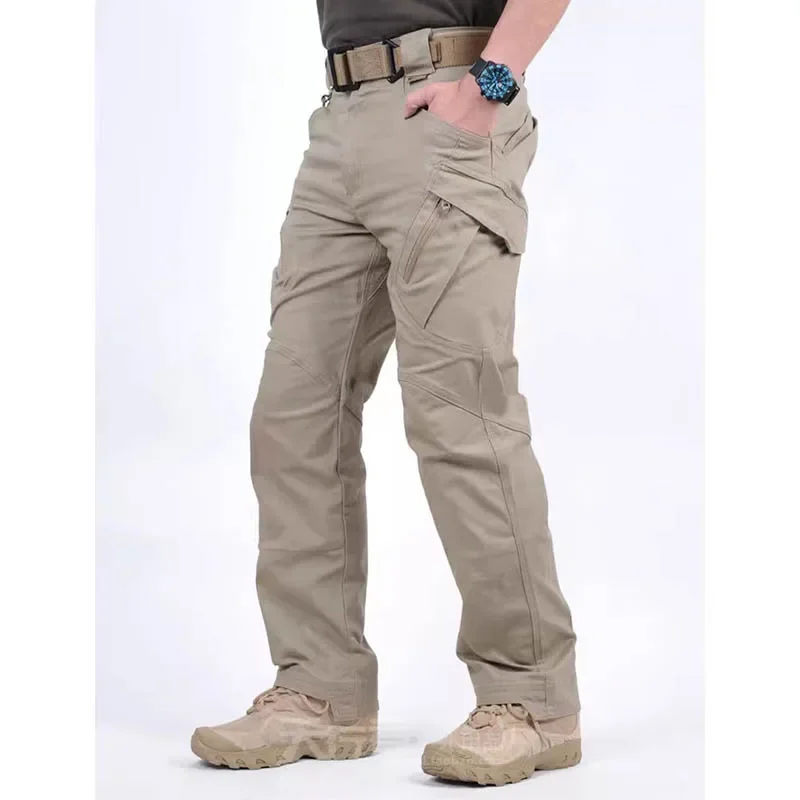 

Handsome tactical functional pants water-resistant and durable pants straight leg pants tactical men's thick and warm high-en