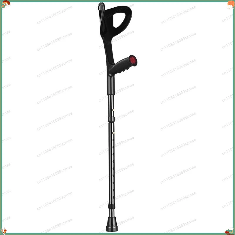 

Foldable Aluminum Forearm Crutches, Thickened Non-Slip, Strong Load Bearing, Elderly Elbow Cane for Home Daily & Outdoor Hikin