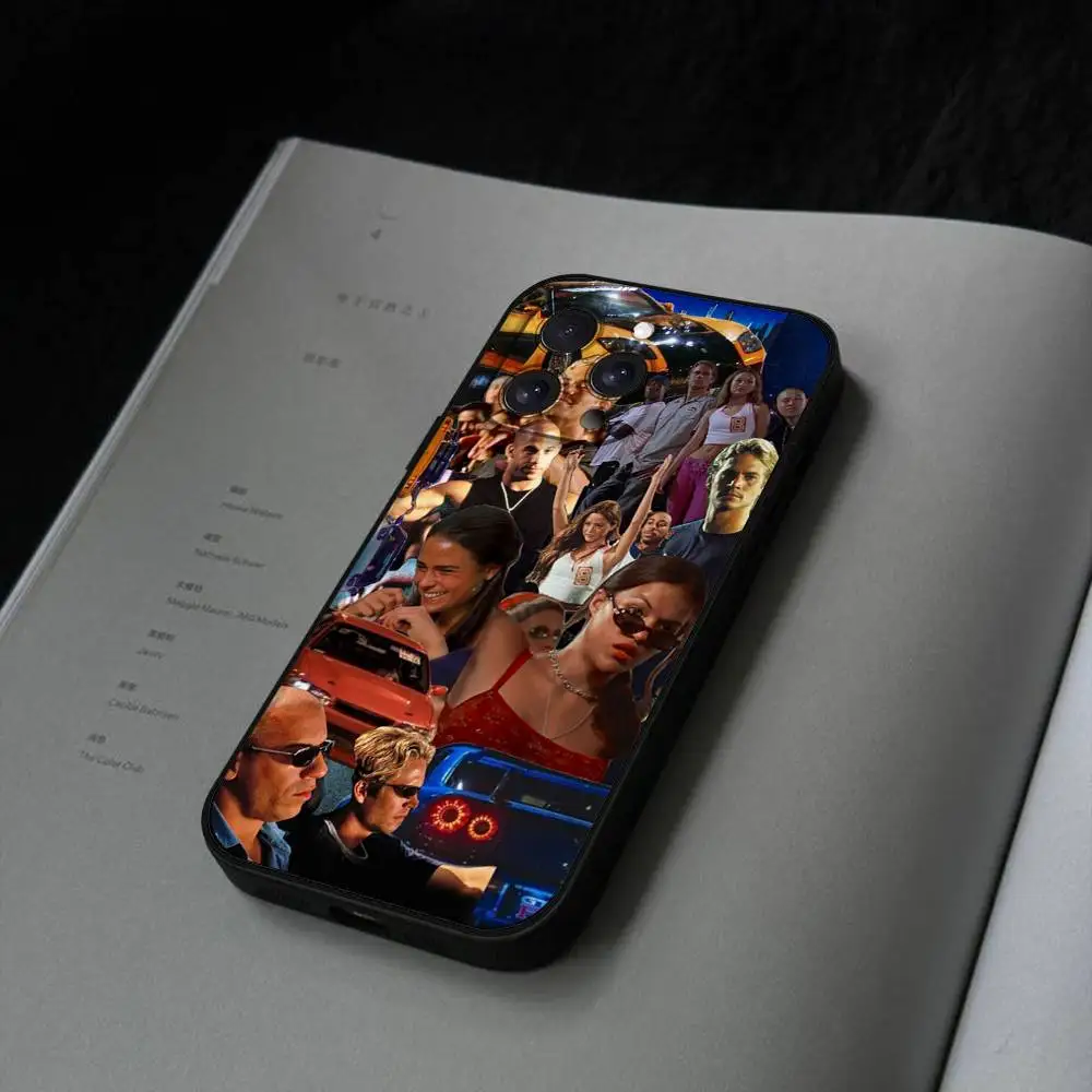 Custodia per telefono Fast Furious per IPhone 17 16 12 Mini 6s XS X 7 8 SE 15 Pro Max 16 Pro 11 Pro Max XR 14 13 Pro Nero