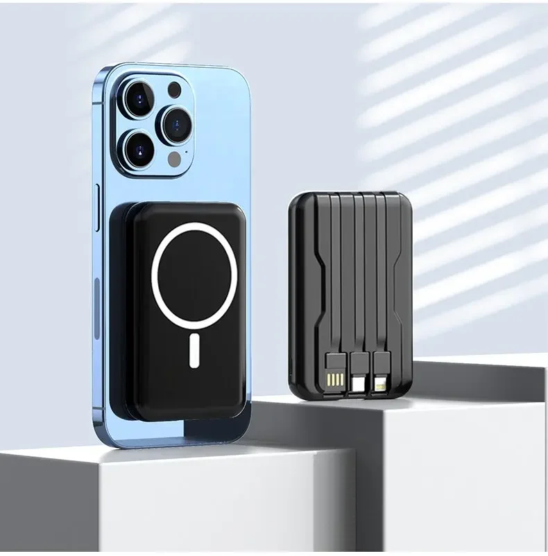 Taepiaai Magnetic Power Bank for Magsafes 20000mAh Wireless PD 22.5W Fast Charger Powerbank External Battery for IPhone Samsung