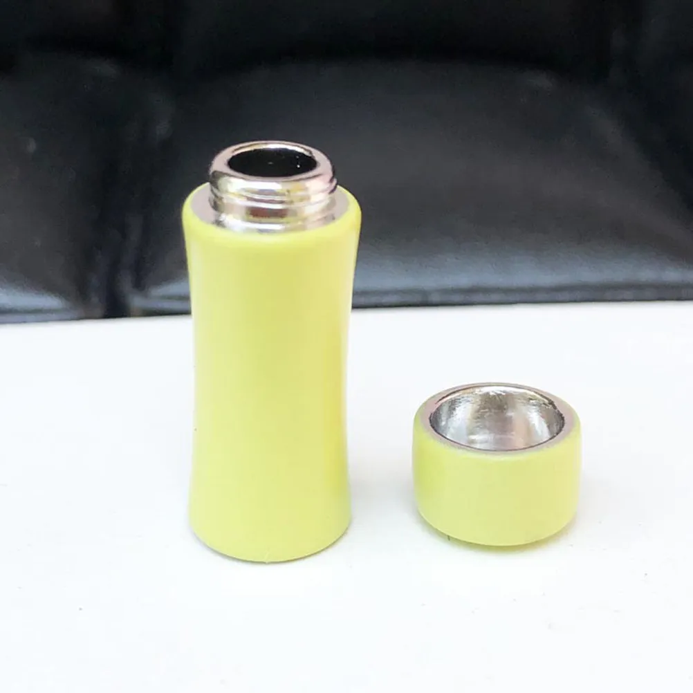 2Pcs Premium Metal Mini Vacuum Cup Kids Learning Tool Portable Lightweight Mini House Accessory Educational Gift for Children