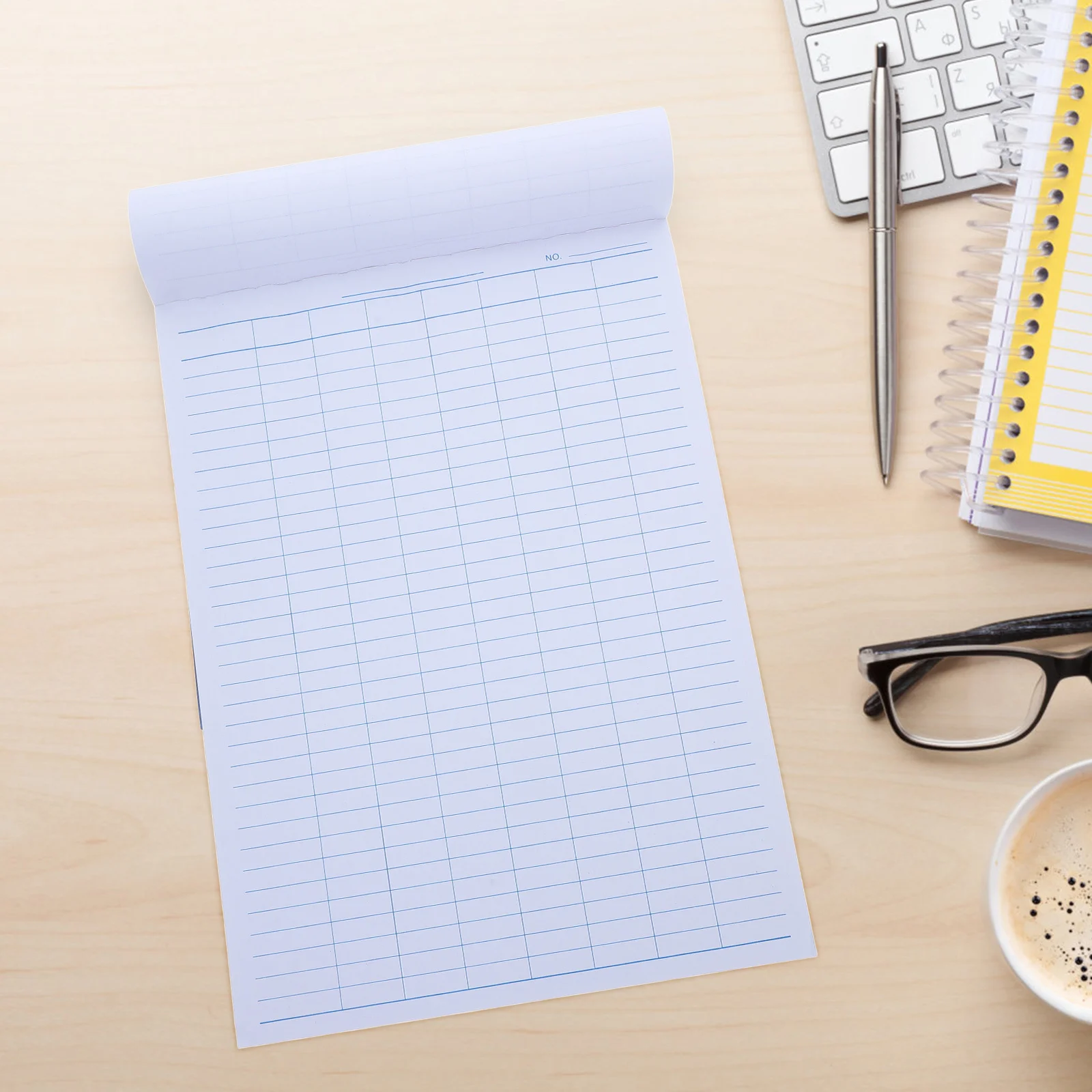 Large Inventory Ledger Book Detailed Accounting Journal Notebook for Small Business Financial Tracking and Stock Management