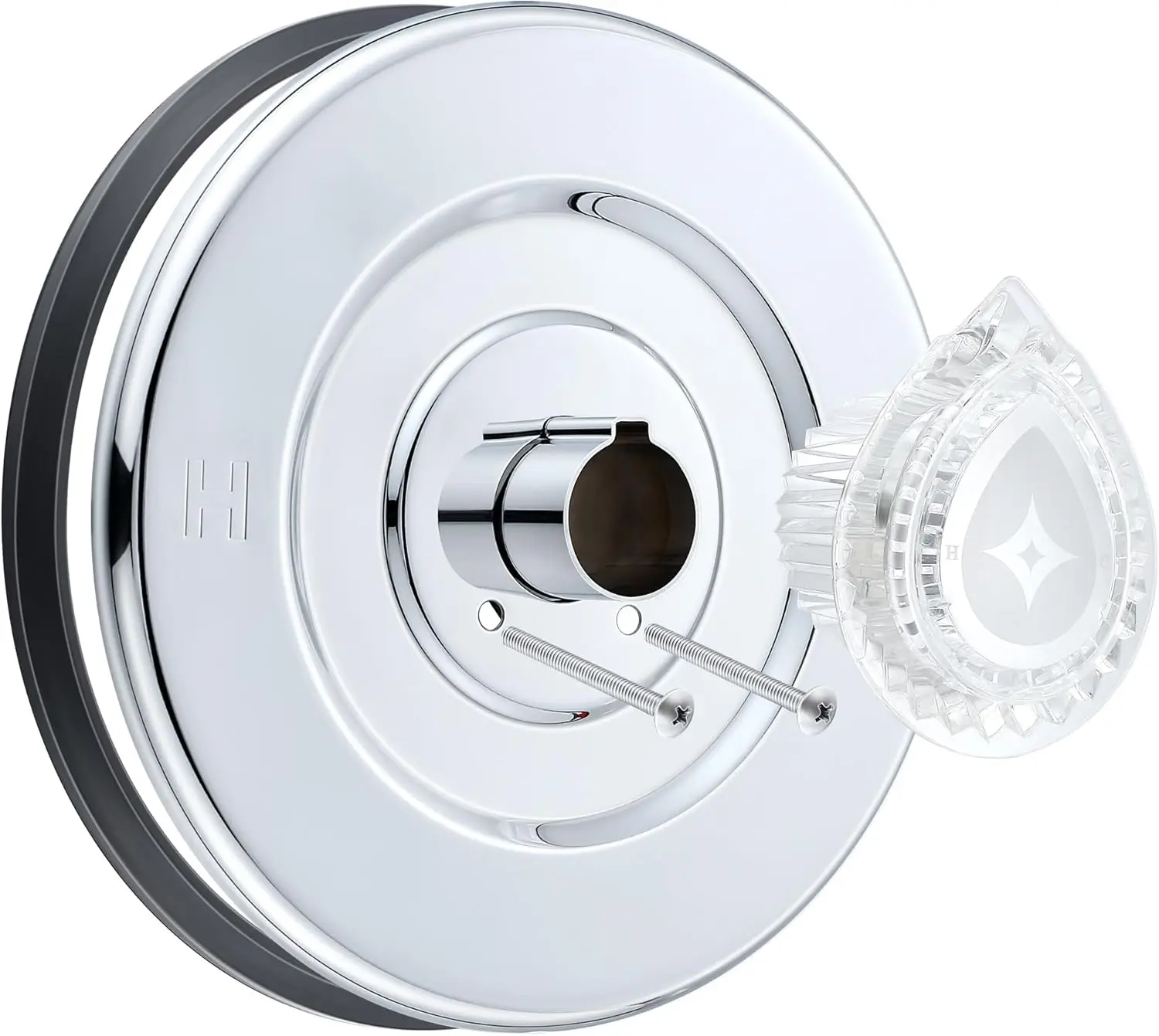 Tub & Shower Trim Kit, Chrome, Compatible with Moen Chateau T470, Single Handle, Valve Included