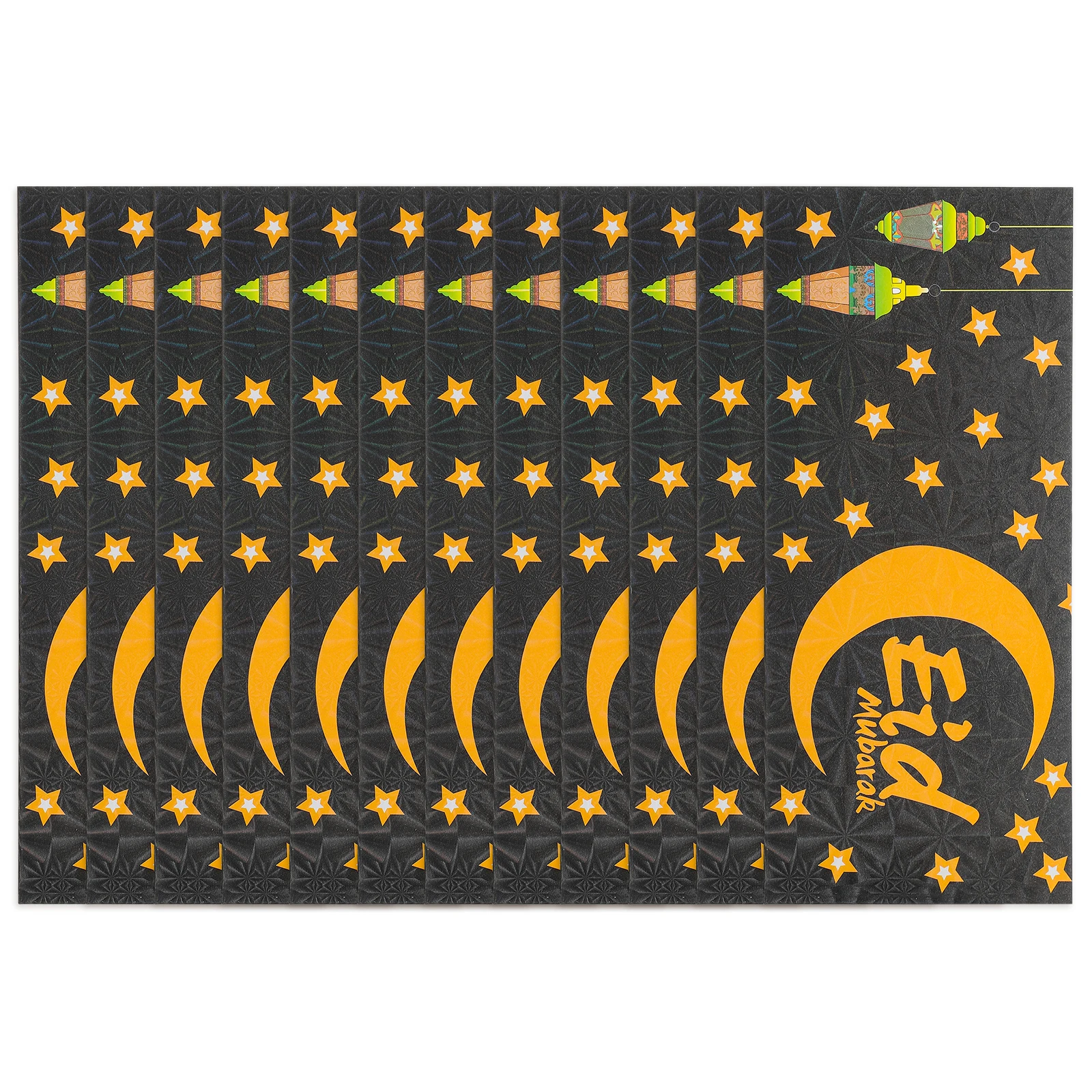 

12 шт. Изысканные конверты для Ид с золотыми акцентами, идеально подходят для денежных подарков, поздравительных открыток, мусульманских праздников, аксессуары для оформления вечеринок