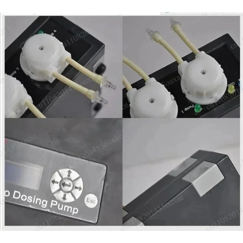 110-240V Automatic Coral Feeding Peristaltic Pump Jebao DP-4 Quantitative Auto Titration Dosing Equipment For Aquarium Tank