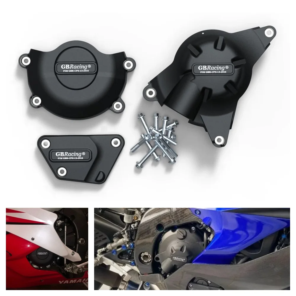 

GBRacing Engine Protect Cover R6 2006-2024 Motorcycle Clutch Pulse Protection Cover Accessories For YAMAHA YZF-R6 2006-2024