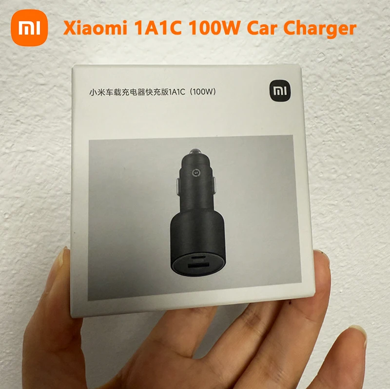 De beste 1A1C auto-lader voor snelle oplading in 2025: Een uitgebreide review van de originele Xiaomi 100W USB-C & USB-A lader