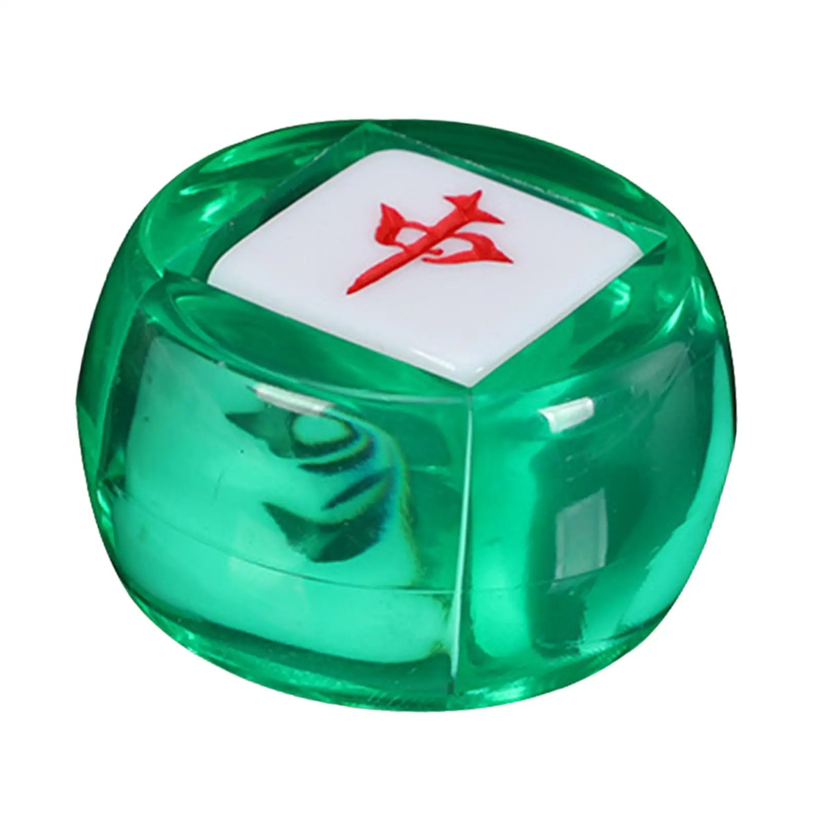 Multi Sided Game Dice for Mahjong Tiles Acrylic Party Dice for Card Game KTV Bar Home Board Game Entertainment Toys
