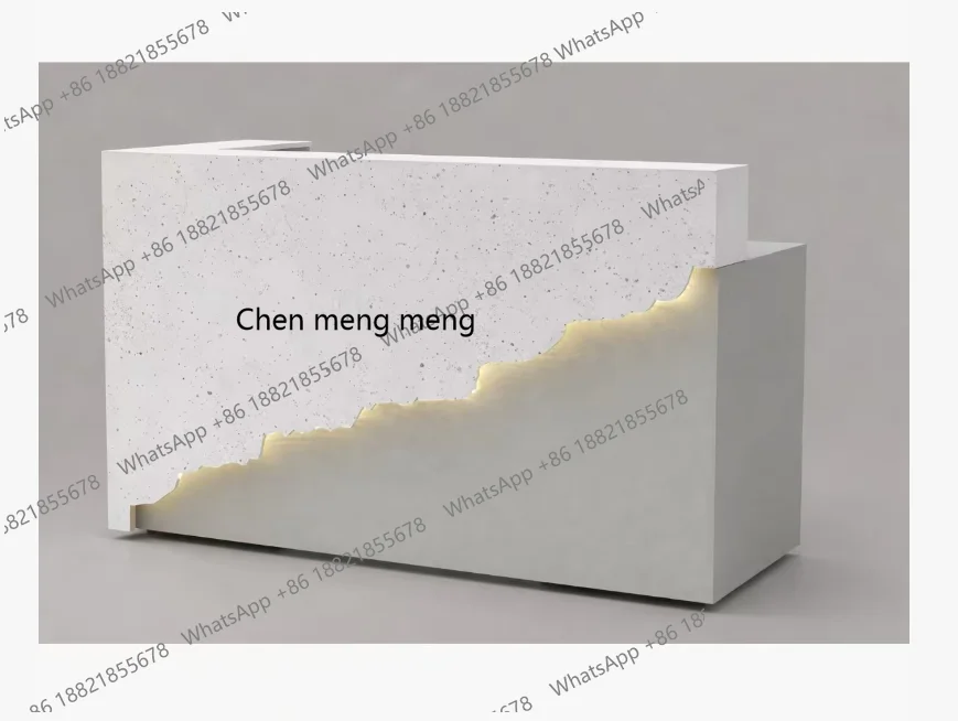 

01A Company front desk reception desk office front desk Nordic log style bed and breakfast health center checkout page