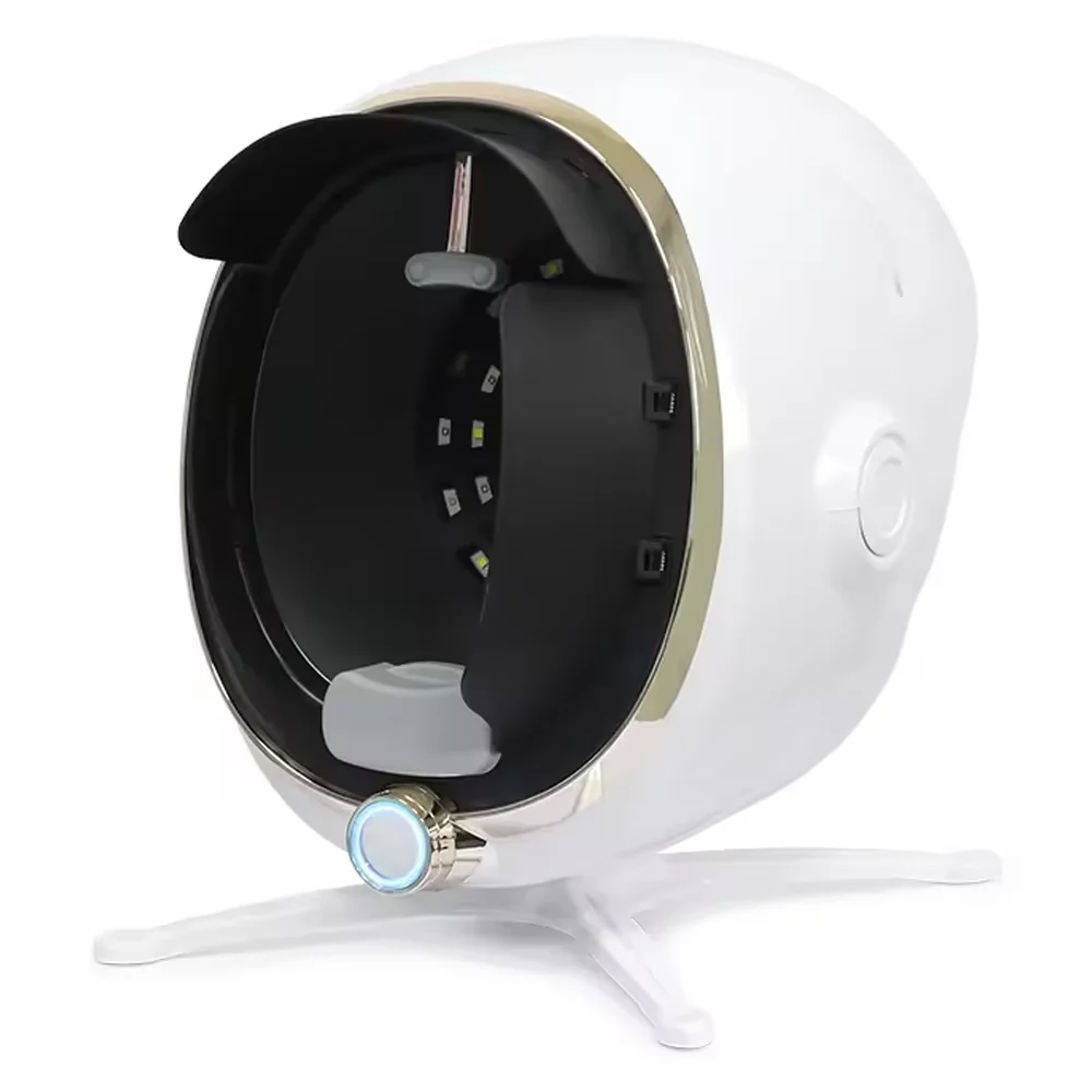 MOJI Magic Mirror 3D AI analizador de piel Detector de escáner Facial automático con almohadilla de pantalla HD de 21,5 pulgadas equipo esencial de salón de belleza