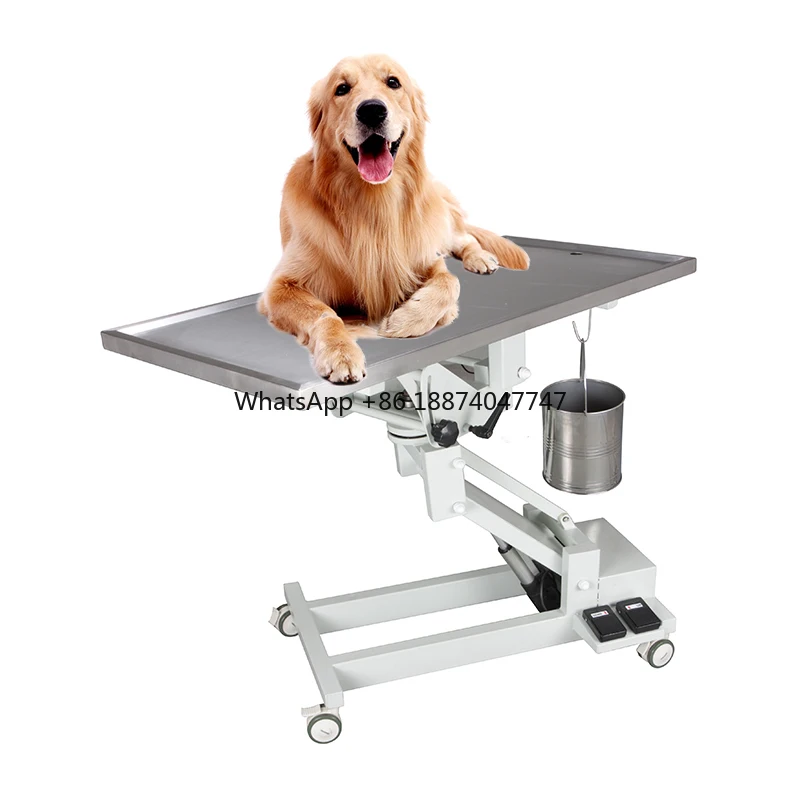 HF-827 Animal Rotating Operation Table Pet Electric Lifting Veterinary Table Dog Surgery Table