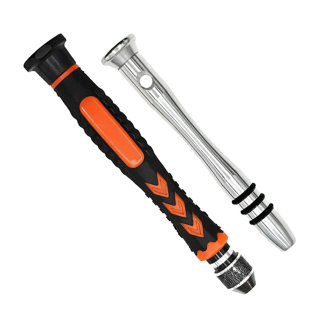 Anti Slip Rubber Grip Magnetic Hex Screwdriver Handle 4.0mm With Flexible Rod For Home Garden Power Tool Repair Accessories