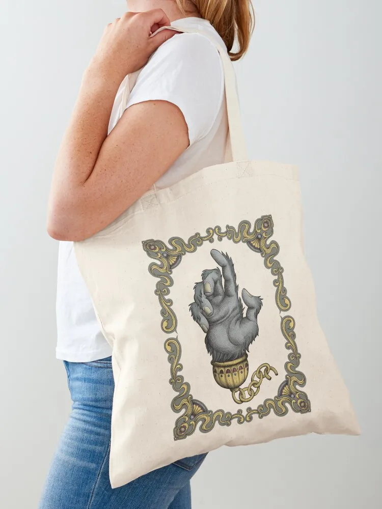 Monkey's Paw Tote Bag shopping bag logo Women's shopping bag tote bags aesthetic eco pack