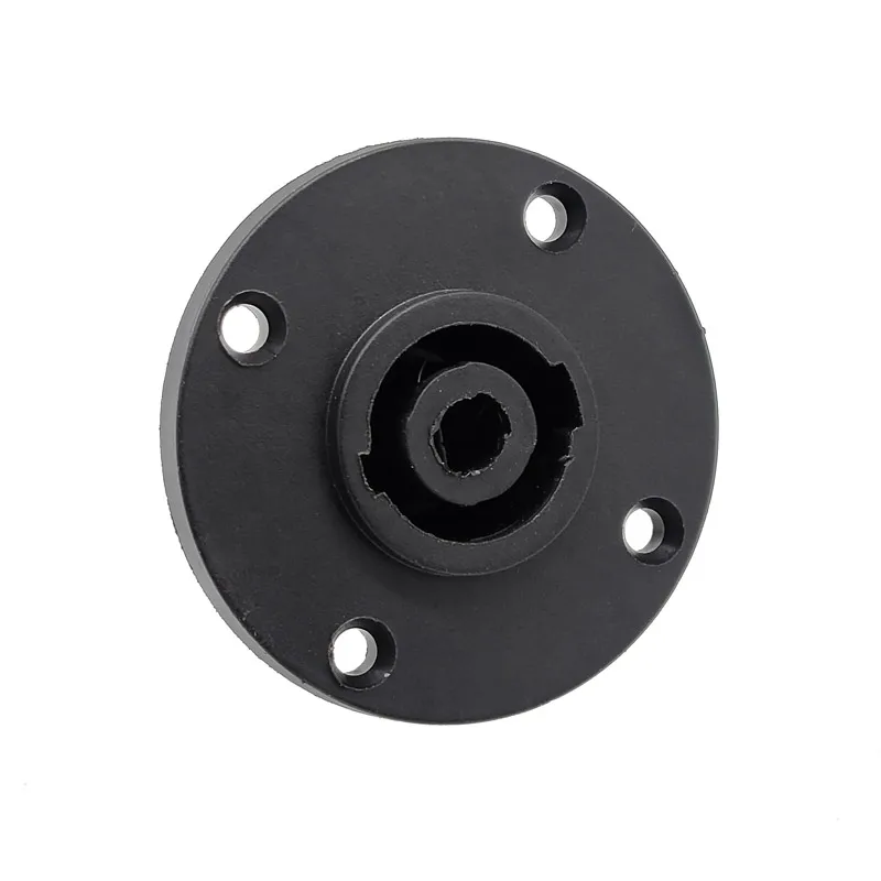 The Four Core Speakon Connectors Type Socket For 4 Pole Plug Famale Audio Connector 4-Core Socket Round Base 4 Pin