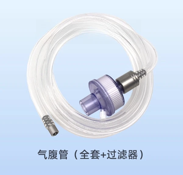 Soft Thickened Silicone Hose, CO2 Filter & Veress Needle Adapter Kit for Laparoscopic Insufflation System Accessories