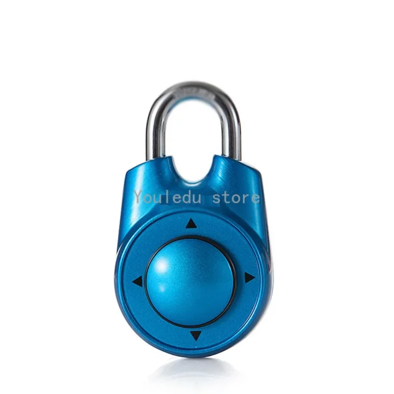 Portable Assorted Colors Gym School Health Club Combination Password Directional Padlock Locker Lock