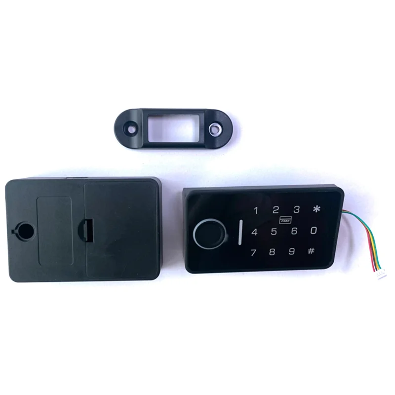 AA60-Tuya สมาร์ทการ์ดล็อคตู้ลิ้นชัก Biometric ลายนิ้วมือล็อคบ้าน Keyless ล็อคอิเล็กทรอนิกส์ APP ปลดล็อค Locker