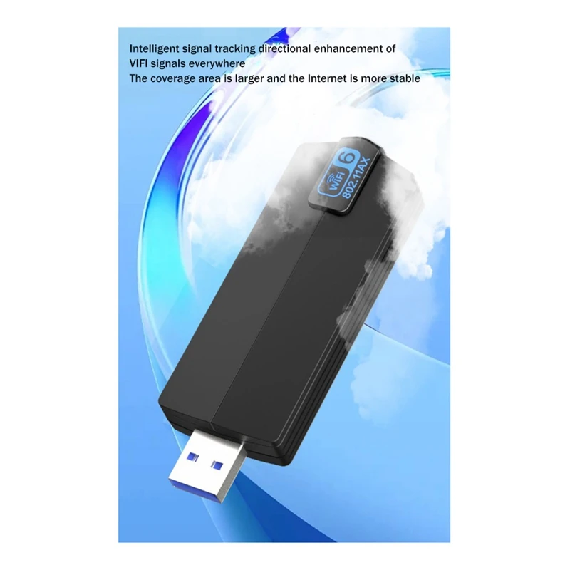 AX1800M USB Wifi6 USB Adapter USB3.0 Dual Band 2.4Ghz/5Ghz Accessory Part Wireless Network Card