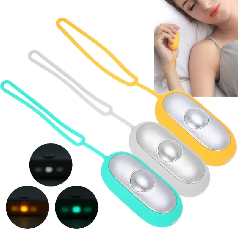 

USB Charging Microcurrent Holding Sleep Instrument Anxiety Pressure Relief Sleep Aid Device Microcurrent Hold Sleep Instrument