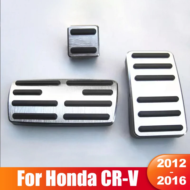 For Honda CR-V CRV 2012 2013 2014 2015 2016 Car Foot Rest Pedal Fuel Accelerator Brake Pedals Cover Non-slip Pad Accessories