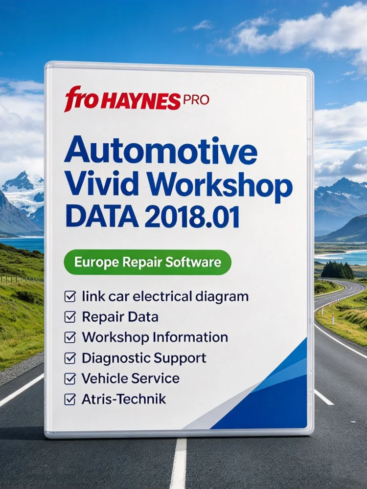 Fro HAYNES PRO Automotive Vivid Workshop DATA 2018.01 (Atris-Technik) Europe Repair Software link car electrical diagram Repair