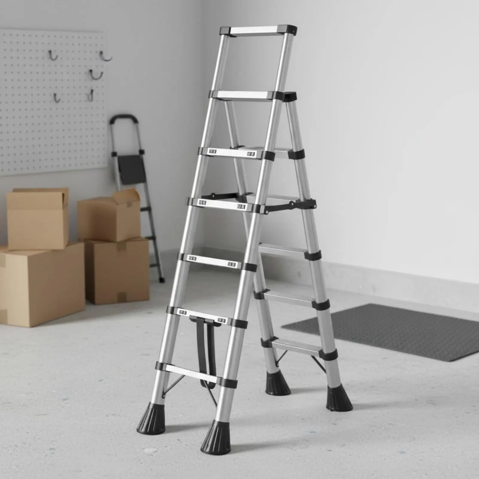 telescopic-ladder-stainless-steel-telescoping-ladder-home-tool-space-saving-non-slip-feet-for-laundry-room