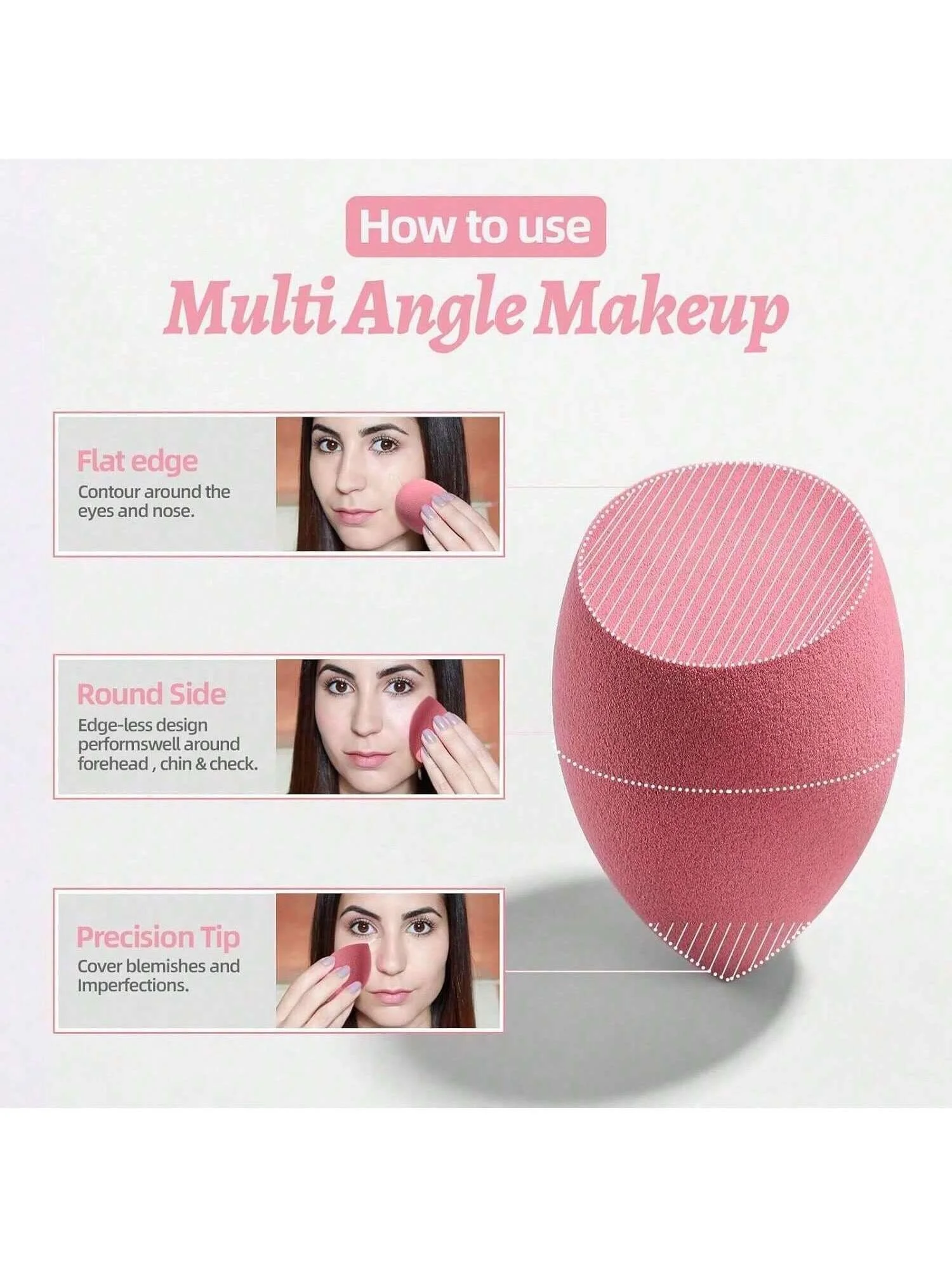 7 Stuks Populaire Blenders In Make-Up Spons Blender Set Voor Foundation Cosmetica Voor Foundation Cream