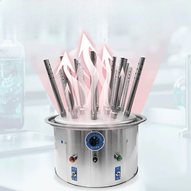 Glass Air Dryer Laboratory 12 Hole 20 Hole 30 Hole Test Tube Flask Beaker Stainless Steel Instrument Dryer