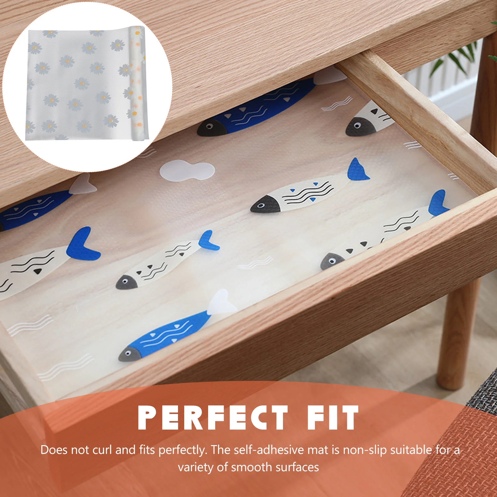 خزانة منزلية بطانة غير قابلة للانزلاق مقاوم للماء درج حصيرة كوتابل سميكة النفط واقية الرف بطانة متعددة الوظائف تخزين المطبخ #6