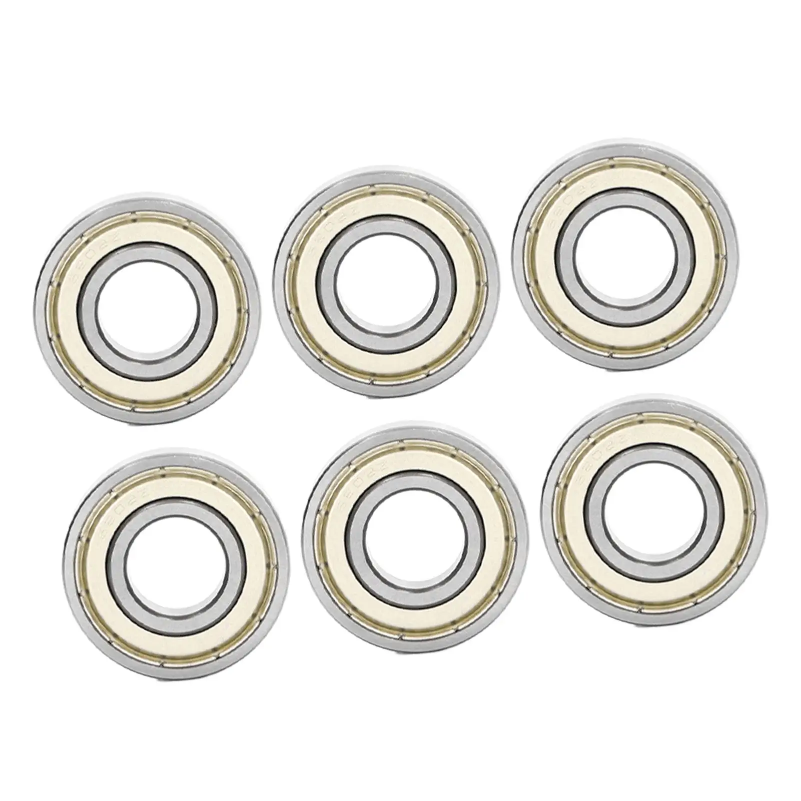 10Pcs 6202Z Miniature Deep Groove Ball Bearings - High Precision Radial Roller Bearings for Power Tools & Gear for reduction