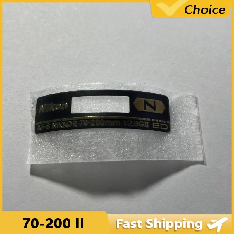 For Nikon 70-200 Second-Generation Label Nameplate Logo Replacement Parts