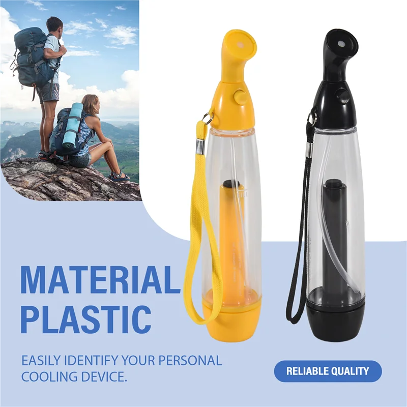 โปรโมชั่น!4 ชิ้นฤดูร้อน Mister สเปรย์ขวดชุดปั๊ม Mister Personal Cooling อุปกรณ์พลาสติกเปล่าสเปรย์ขวดน้ํา Refillabl