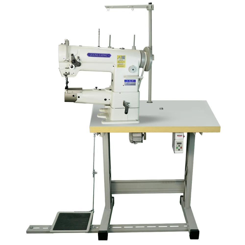 341 Techsew 2750 Cobra Class 26 Triple Manufacturer Walking Foot Machines Cylinderbed Cylinder Arm Leather Sewing Machine
