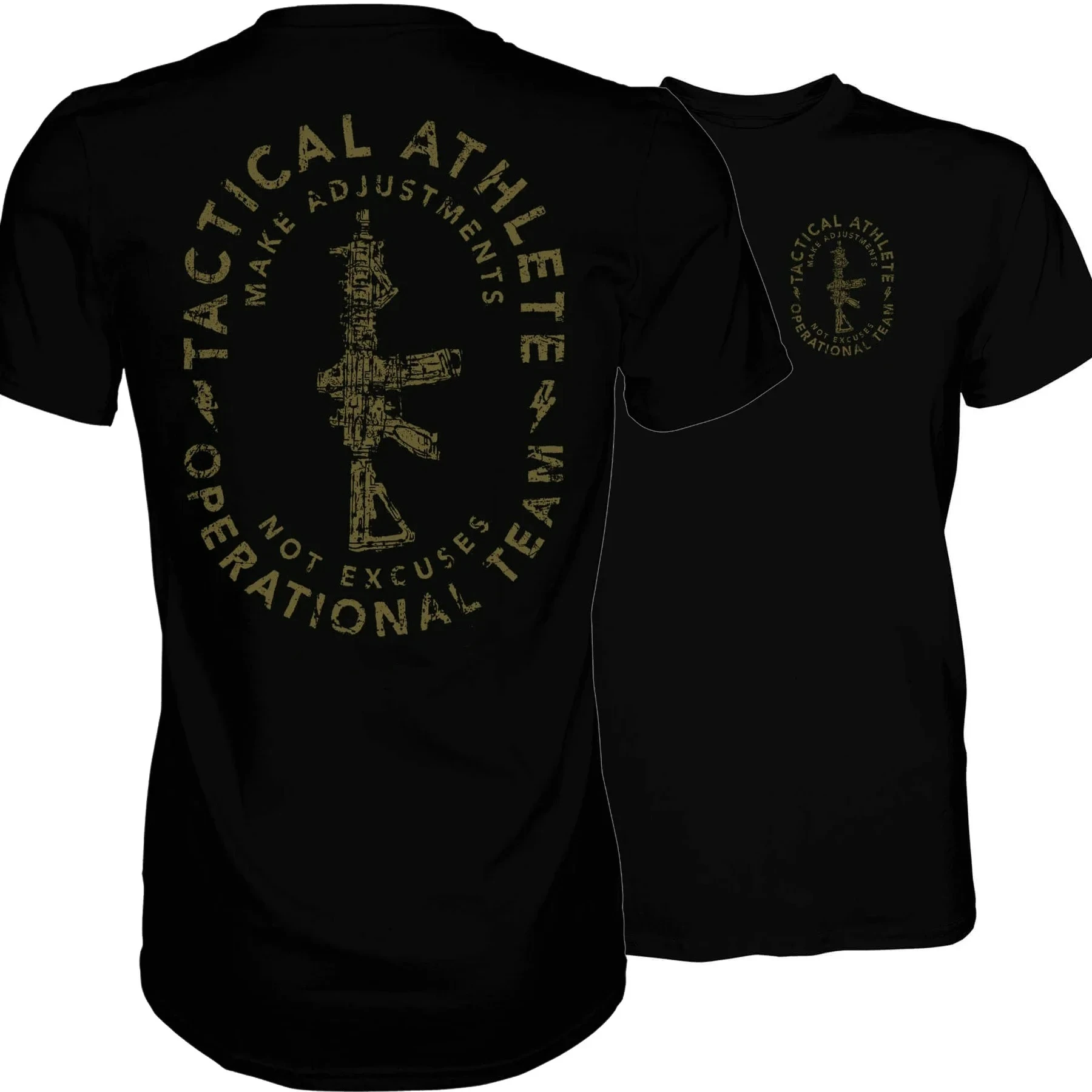 Hardcore Tactical Operational Team T-Shirt 100% Cotton O-Neck Summer Short Sleeve Casual Mens T-shirt Size S-3XL