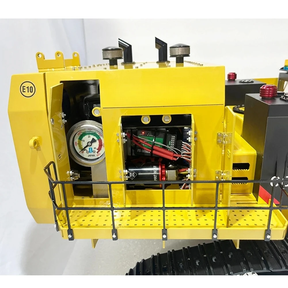 1/12 RC Hydraulic Excavator Metal Model with Brushless Motor