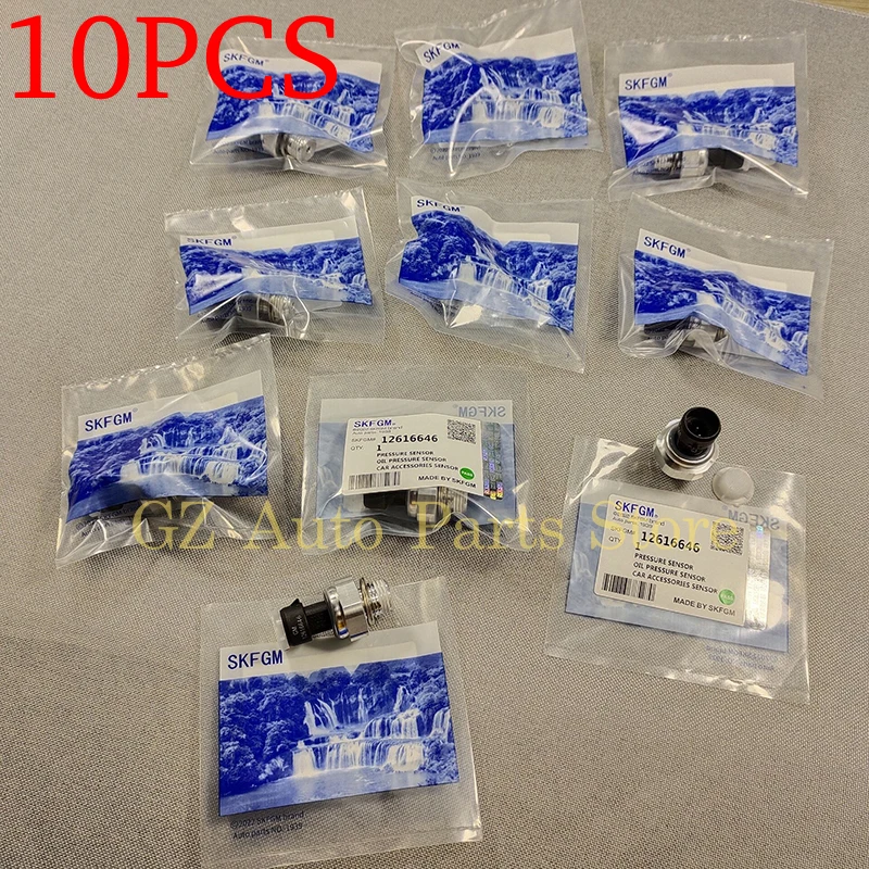 10PCS Oil Pressure Valve Switch For Buick Lacrosse Chevrolet Silverado Tahoe Avalanche Trailblazer 5.3 12616646