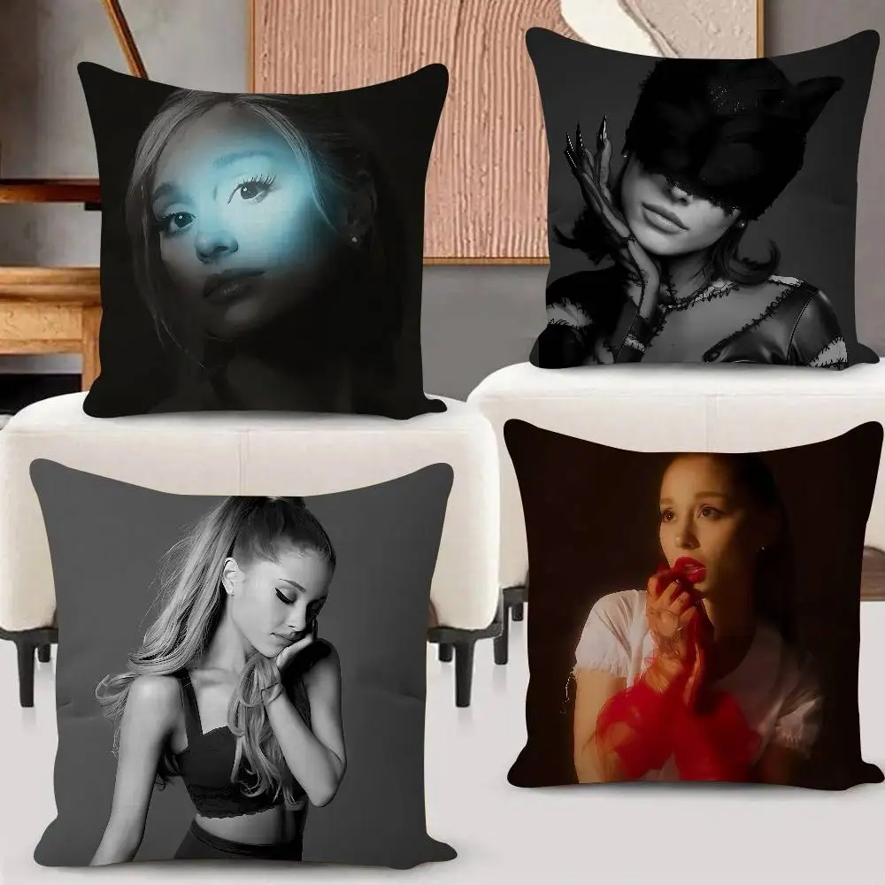 Singer A-Ariana G-Grande Pillow Anime Pillow Sofa Bed Head Pillow Cover Cushion Cover Fashion 30x30 40x40 45*45cm