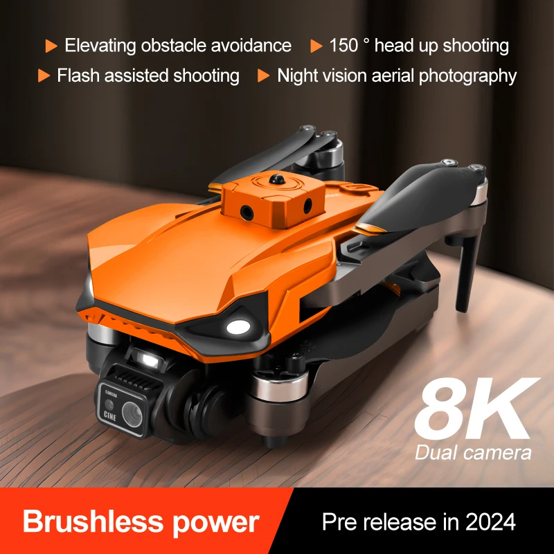 RG608 PRO Brushless Drone GPS Laser Obstacle Avoidance Drone 4K-8K Dual-camera Drone Obstacle Avoidance Aircraft Toy Helicopter